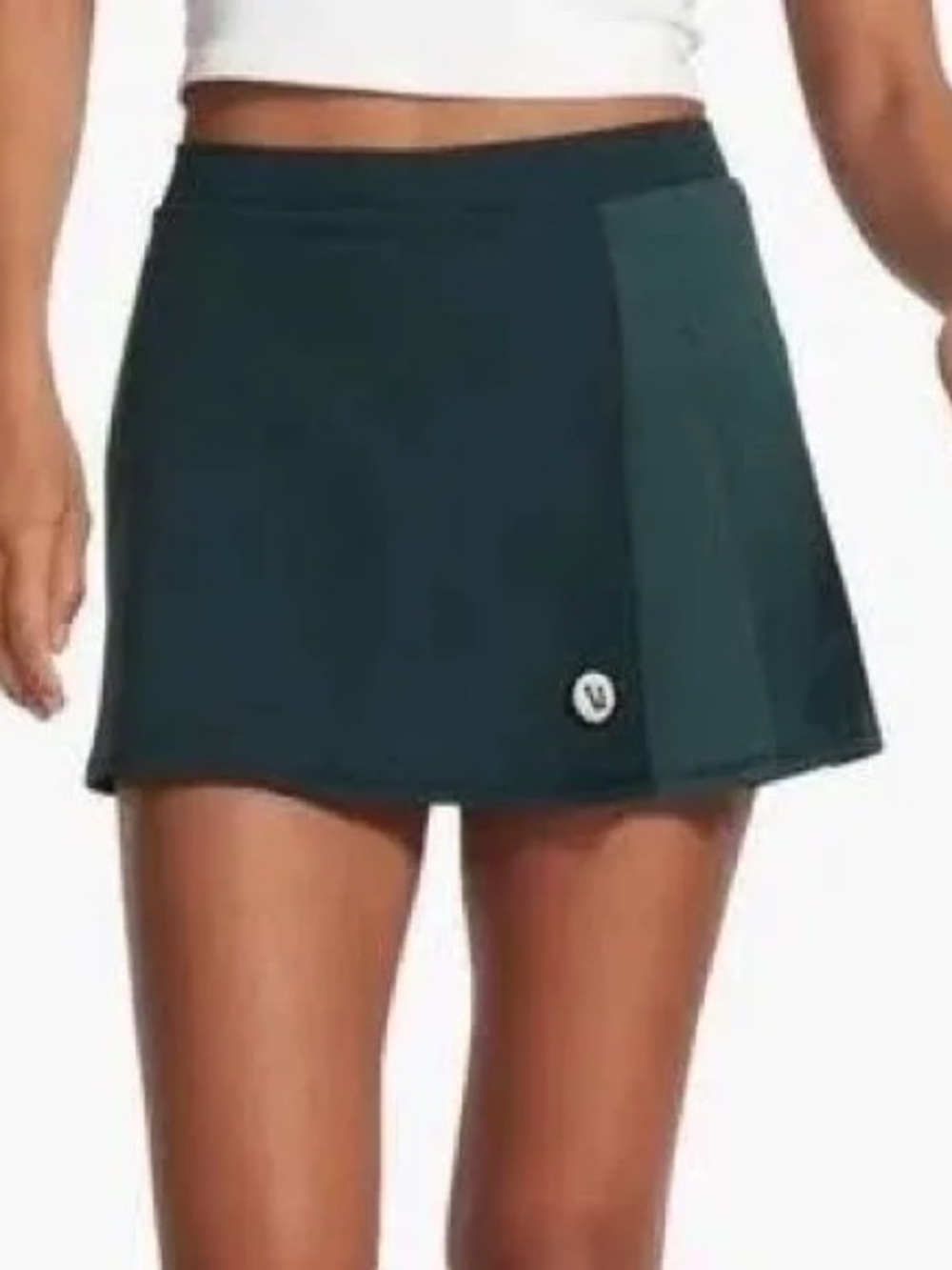 Vuori Break Point Grass Green Athletic Tennis Skort MSRP $68 Size S - Picture 2 of 7